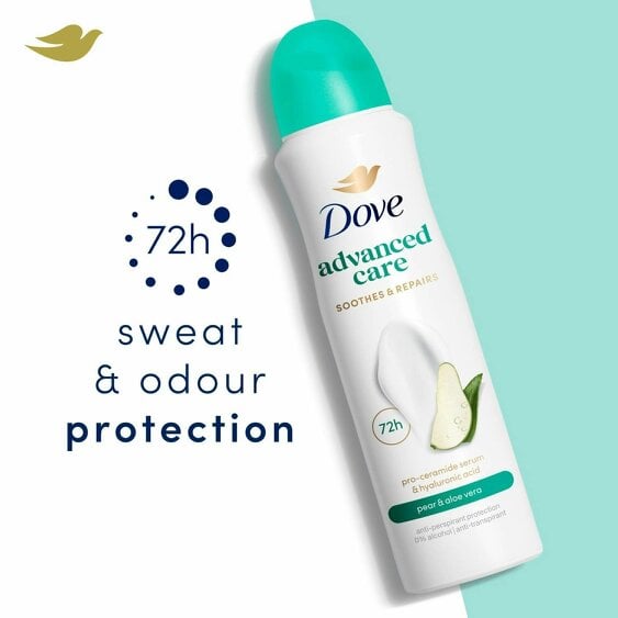Dove Anti-perspirant Deodorant Go Fresh Pear & Aloe Vera 72H Protection 200ml