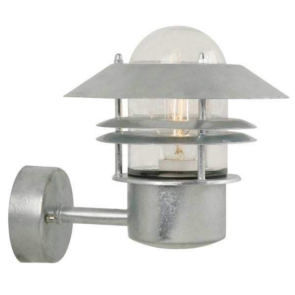 Nordlux Blokhus Up | Wall light | Galvanized