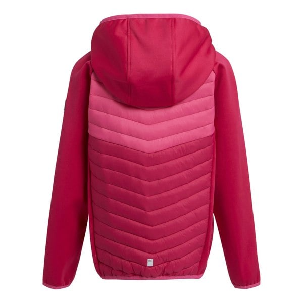 Regatta Girls Kielder VIII Hybrid Jacket - Pink Potion/Flamingo Pink