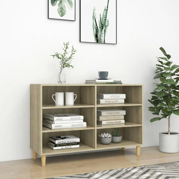 Berkfield Sideboard Sonoma Oak 103.5x35x70 cm Engineered Wood