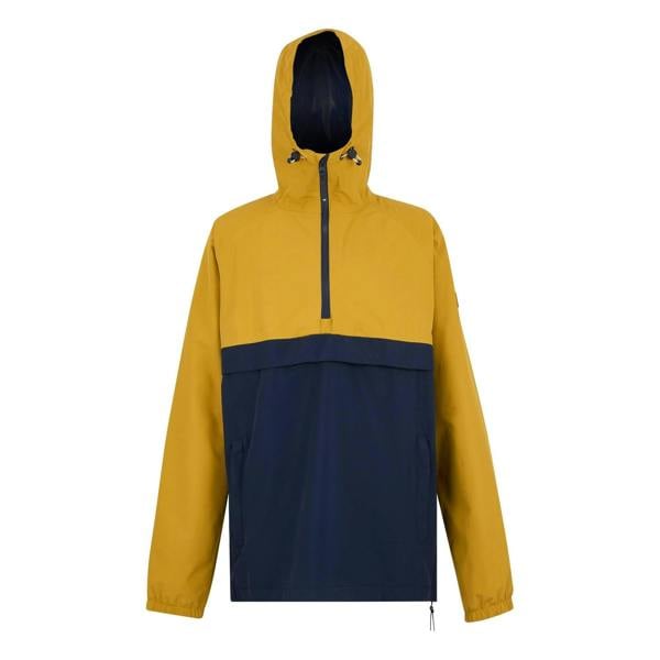 Regatta Mens Tayan Waterproof Jacket - Mustard/Navy - 