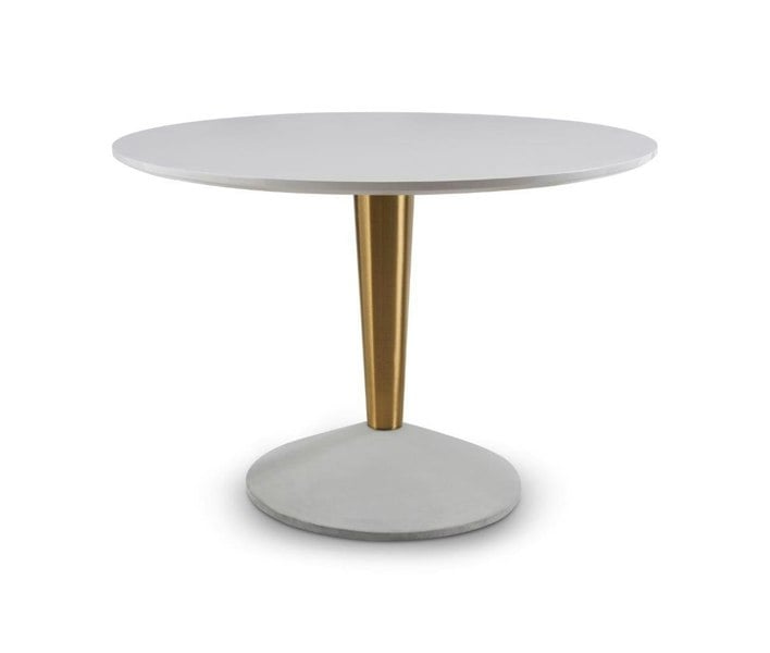 Large Round Dining Table by Gillmore