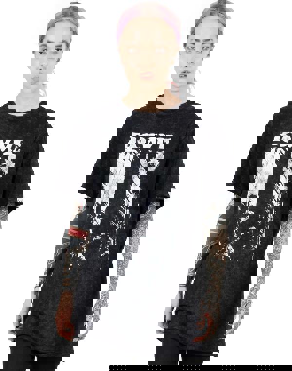 David Bowie Mens Black Bowie Short Sleeved T-Shirt