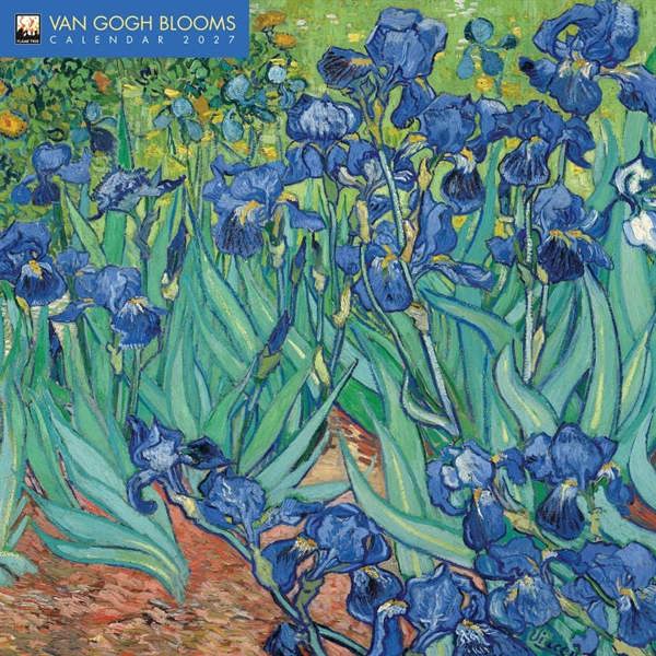 Van Gogh, Blooms Calendar 2027, Wall Calendars, Month To View, Art, Gift