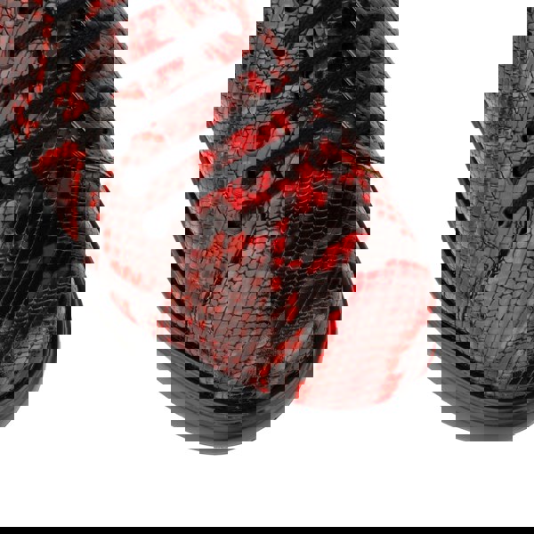 Embassy London Sun City - Red Snake - Men's Leather Snakeskin Trainer