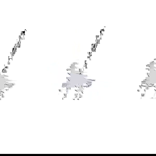 Mylee London English Setter Silhouette Silver Charm