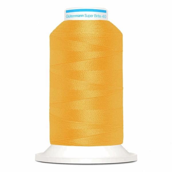 Gutermann Super Brite Polyester 40 Embroidery Thread 1000m Polyester Thread Suitable For Embroidery