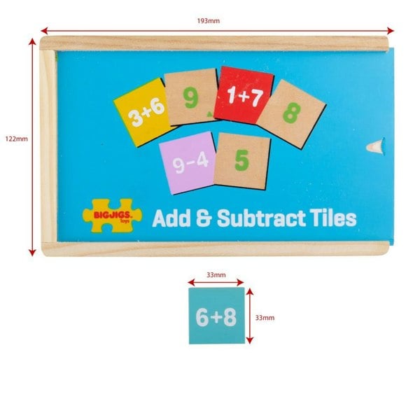 Bigjigs Toys Add and Subtract Box