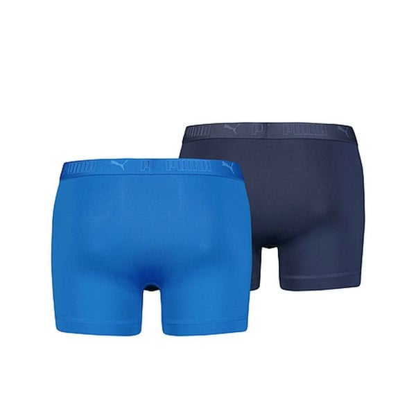 Puma Mens Active Boxer Shorts (Pack of 2) - Blue