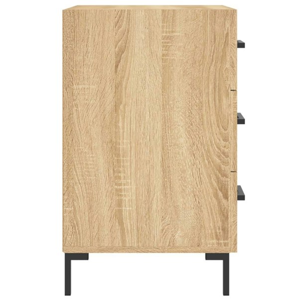Berkfield Bedside Cabinet Sonoma Oak 40x40x66 cm Engineered Wood