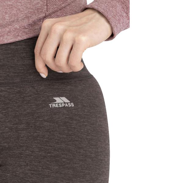 Trespass Womens/Ladies Fuzzy Sherpa Leggings - Grey Marl - 