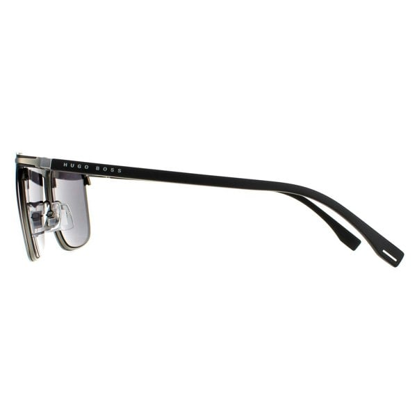 Hugo Boss Sunglasses BOSS 1004/S O6W IR Black Ruthenium and Dark Grey Grey