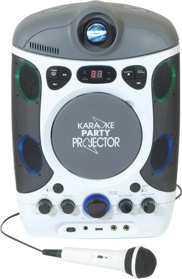 Mr Entertainer Karaoke Player with LED Projector