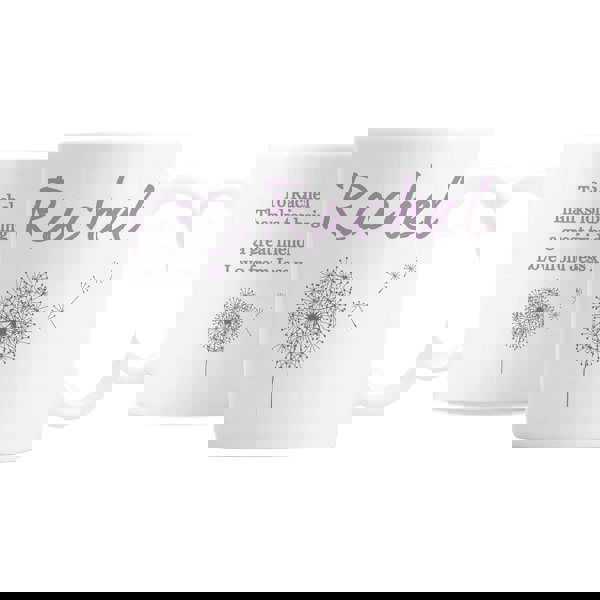 Personalised Memento Company Personalised Dandelion Mug