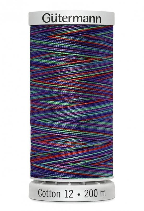 Gutermann No 12 Sulky Cotton Embroidery Thread 200m Cotton Thread Suitable For Embroidery