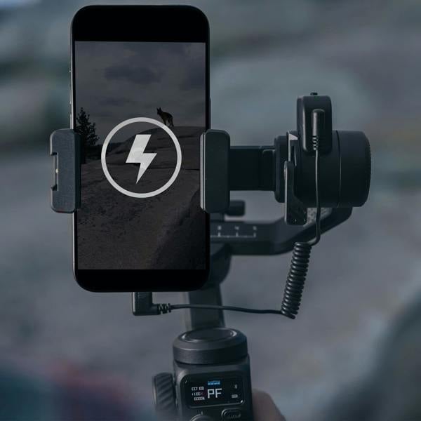 GoPro Fluid Pro AI Gimbal, Smart Tracking Stabilizer for Action Cams & Phones