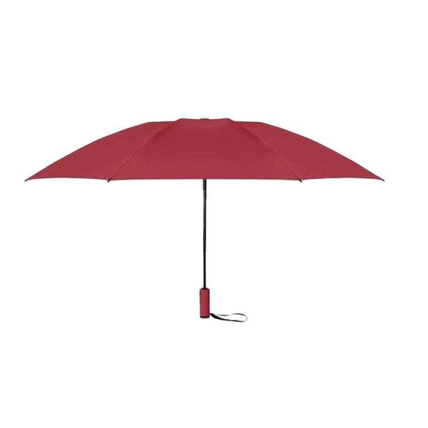 MidOcean Agumbe Windproof Folding Umbrella - Burgundy - 