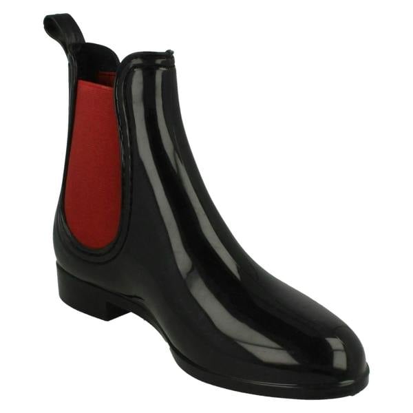 Spot On Ladies Spot On Chelsea Boot Style Ankle Boot