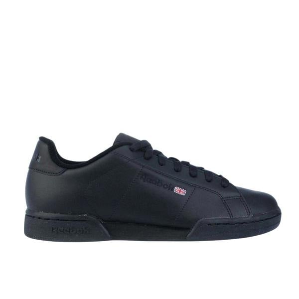 Reebok Unisex Adult NPC II Classic Leather Trainers - Black - 
