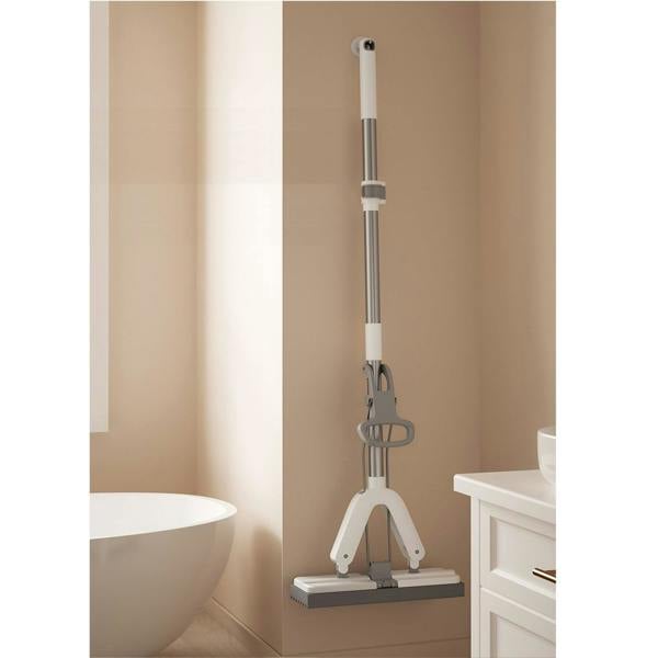 Gr8 Home PVA Sponge Mop Space Saving Folding Bucket Super Absorbent Floor Cleaning Set