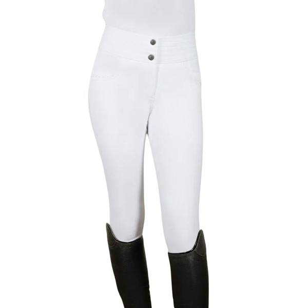 Coldstream Womens/Ladies Fenham Diamante Breeches - White - 