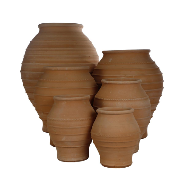 MONETA UK Extra Large Koronios Mediterranean Terracotta Pot – Artisan Made in Crete