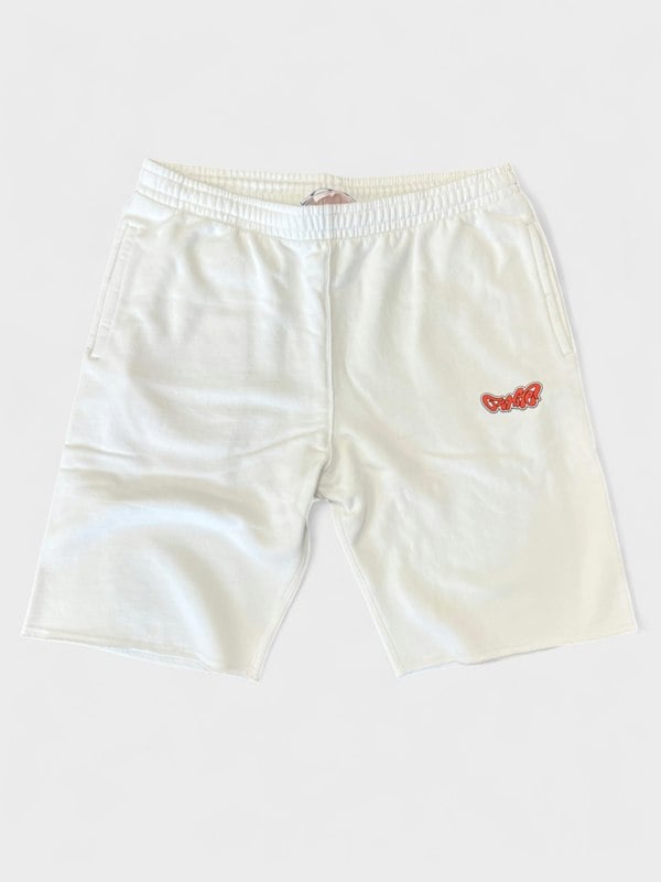 Off-White Arrow Sticker Sweatshorts White