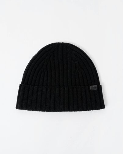 BOSS Orange Mens Fino Beanie Hat 01 - Black 001