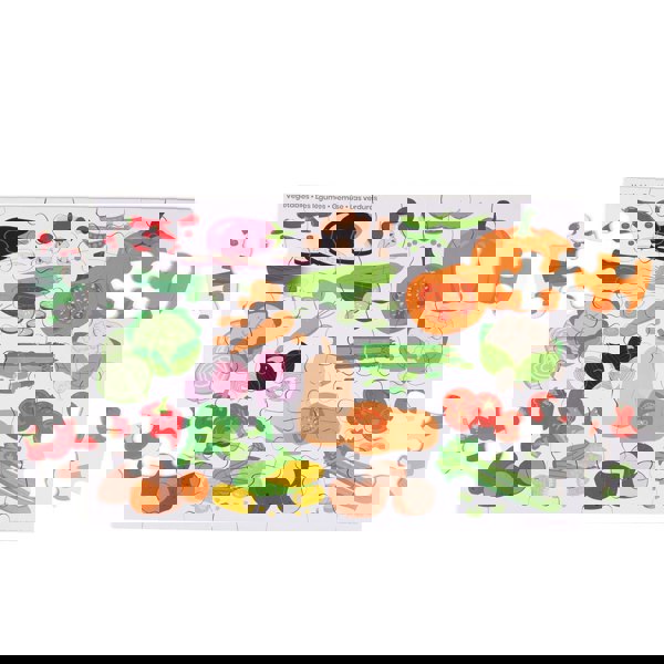 Bigjigs Toys Vegetables Floor Puzzle