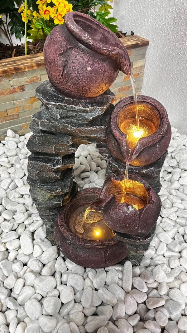 Tranquillity Water Features Copper Dale Falls Traditional Water Feature