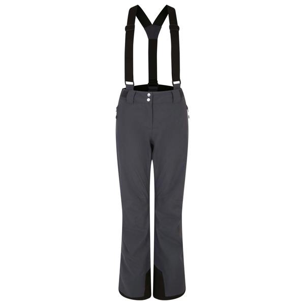Dare 2B Womens/Ladies Effused II Waterproof Ski Trousers - Ebony Grey - 