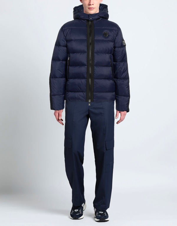 Plein Sport Padded Shell Jacket - Navy Blue