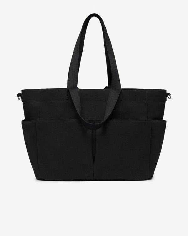 Tiba + Marl T+M Canvas Pocket Tote Black