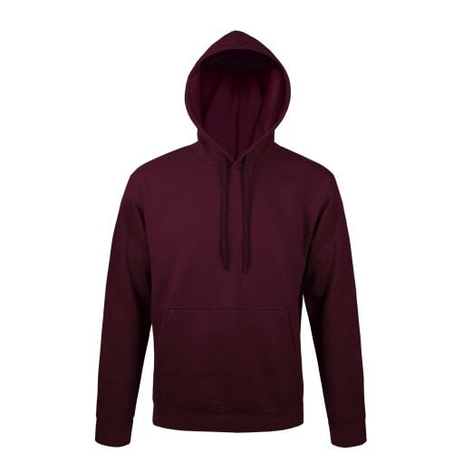 SOLS Snake Unisex Hooded Sweatshirt / Hoodie - Burgundy