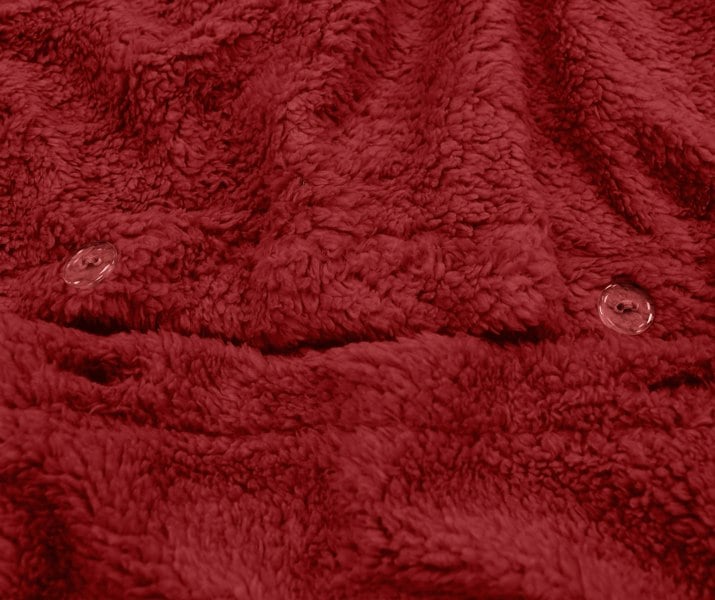 Velosso Cosy Teddy Fleece Duvet Cover Set with Warm Bedding Pillowcase, Rustic Charm for Bedroom Essentials