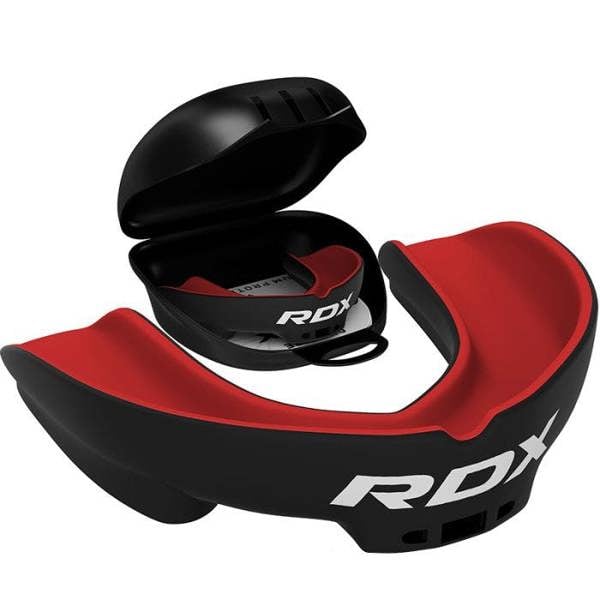 RDX Sports MOUTH GUARD ADULT BLACK/RED
