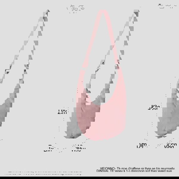 Assots London 'LUNA' Pastel Pink Pleated Real Leather Shoulder Hobo Bag