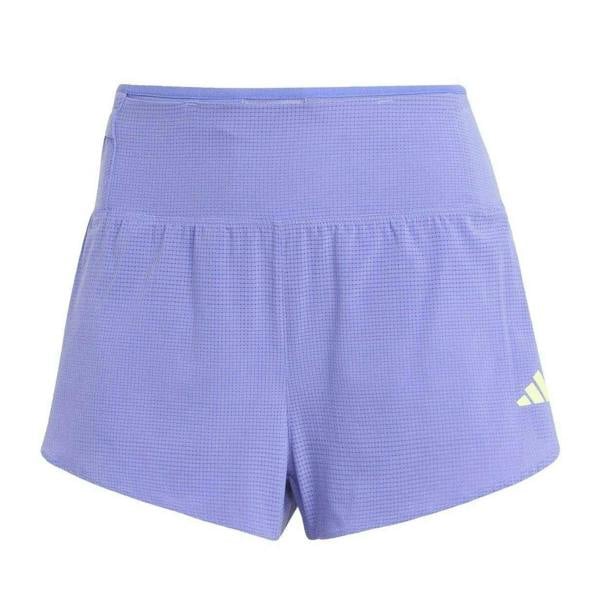 Adidas Womens/Ladies Adizero Running Shorts - Cobalt Blue - 