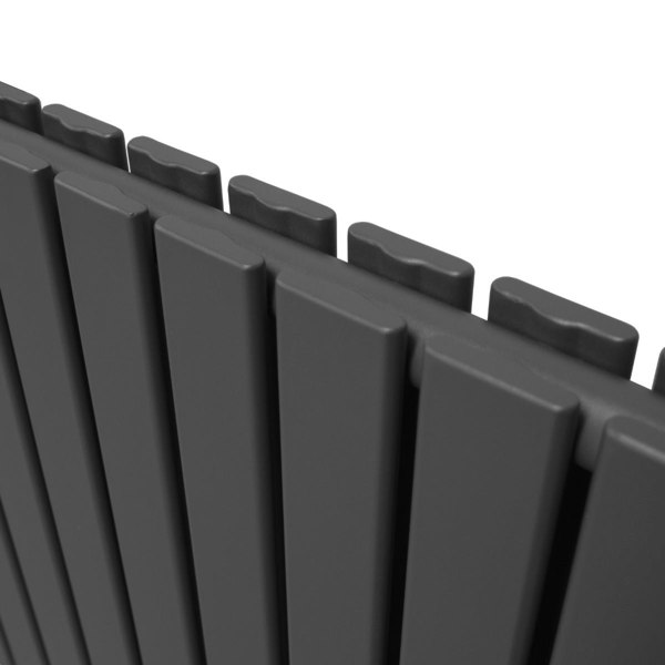 Designer Flat Panel Radiator - Anthracite Grey (1800mm x 560mm)