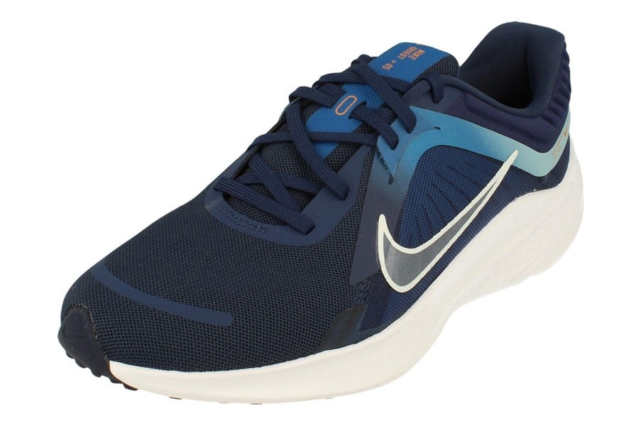 Nike Quest 5 Mens Dd0204 400 - Midnight Navy Pure Platinum 400 - Photo 0