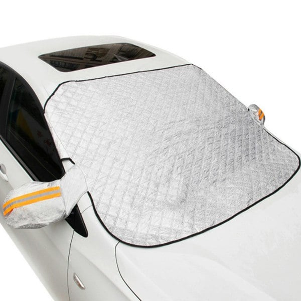 Generise 'PLUS' 9 Magnet All Seasons 4-in-1 Winter Windscreen and Wing Mirror Car Cover and Summer Sunshade