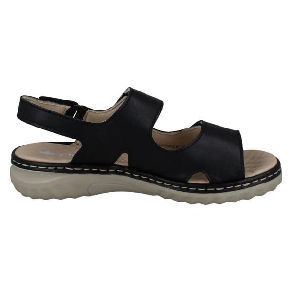 Rieker Ladies Rieker Adjustable Back Sandals 60462