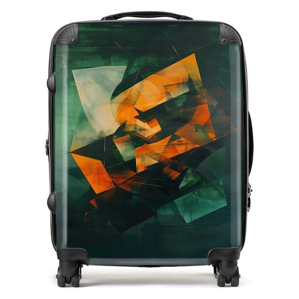 Warren Reed Sharp Triangles Suitcase