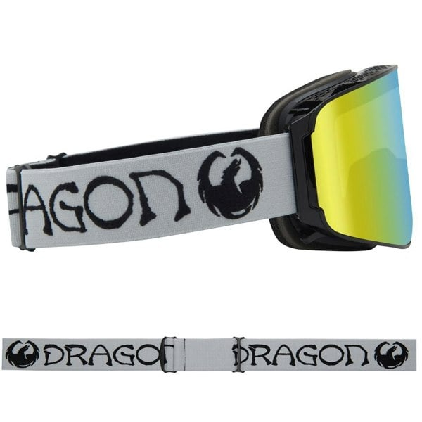 Dragon NFX MAG OTG - Classic Grey with Lumalens Gold Ionized & Lumalens Amber Lens