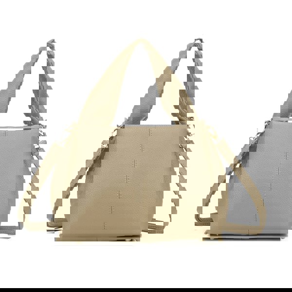 Kitise Lightweight Pebble Grain Satchel Crossbody Shoulder Bag