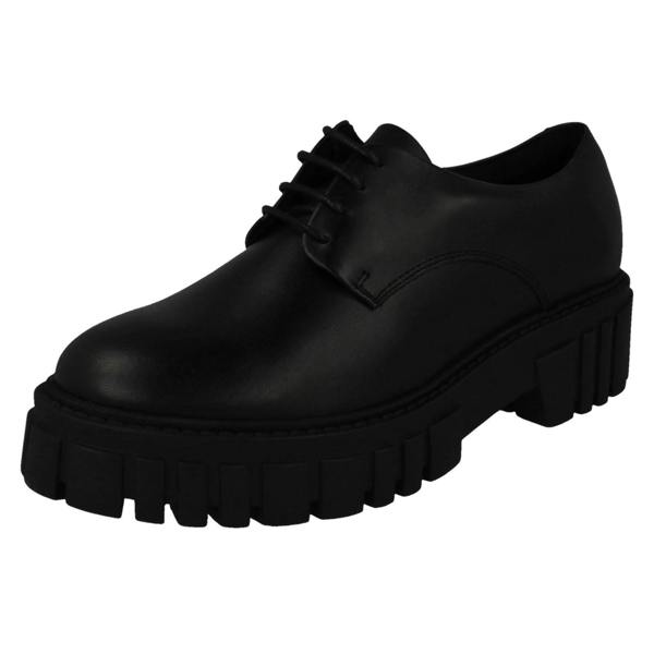 Clarks Ladies Clarks Chunky Sole Lace Up Smart Shoes Page Walk