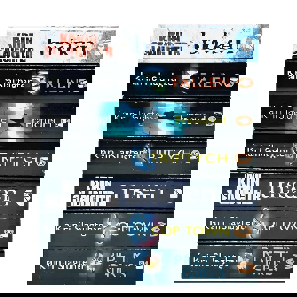 Will Trent Series by Karin Slaughter Collection 7 Books Set (Fallen, Unseen, Broken, Fractured, Triptych, Pretty Girls, Cop Town)