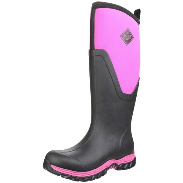 Muck Boots Arctic Sport II Tall Women's Wellington Boots in Black/Pink