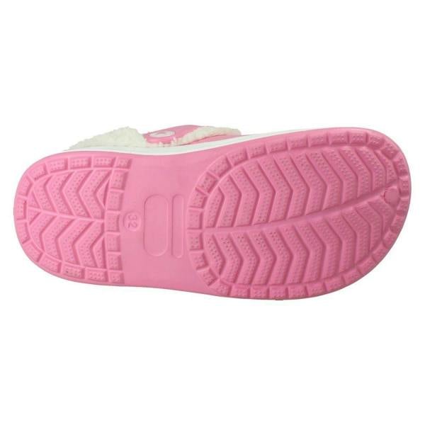 Pineapple Girls Pineapple Light Up Fluffy Lined Clogs H2719