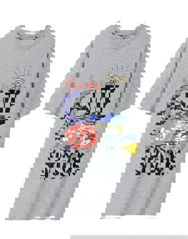 Rugrats Womens Grey Too Cute To Spook Short Sleeved T-Shirt